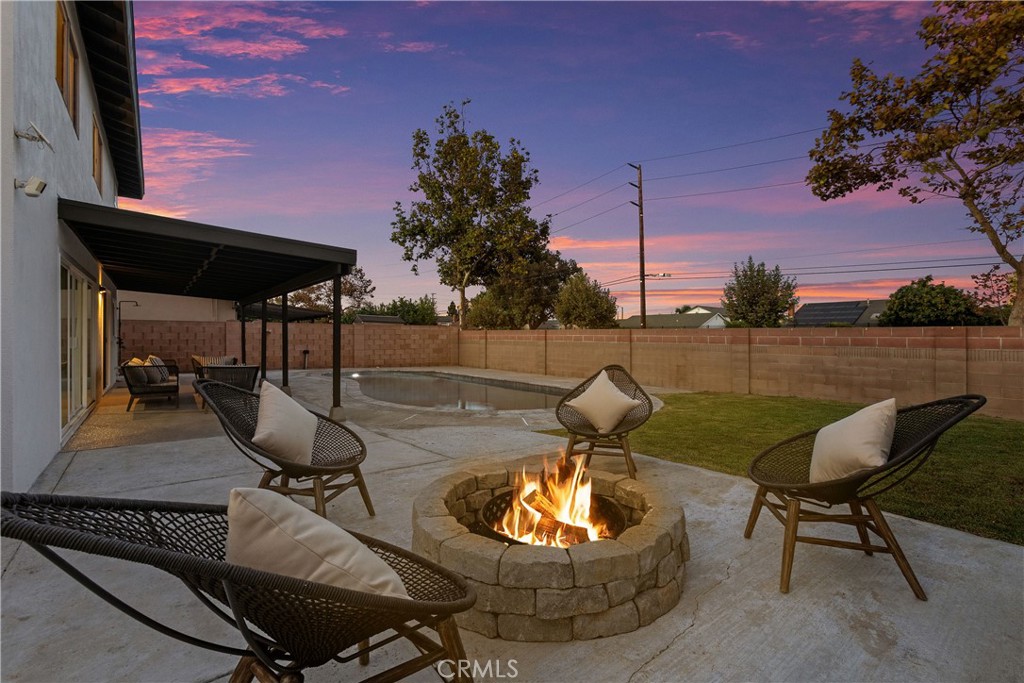 Fire pit - 3709 S Olive Street, Santa Ana CA 92707 - photo 61