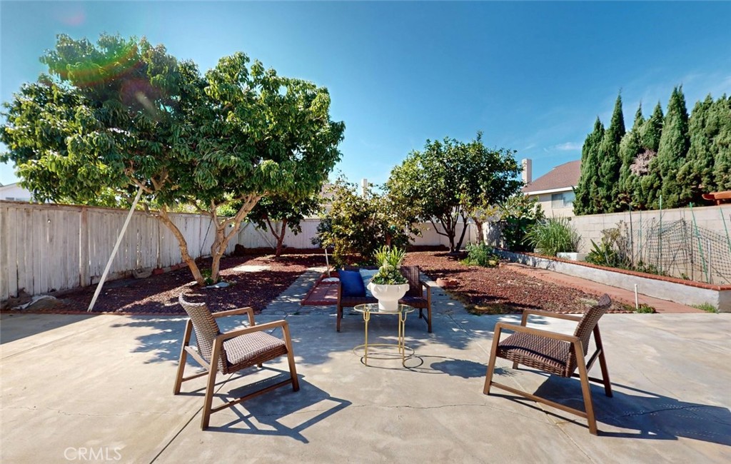 Backyard with mature fruit trees - 400 North Lisabeth, Santa Ana CA 92703 - photo 28