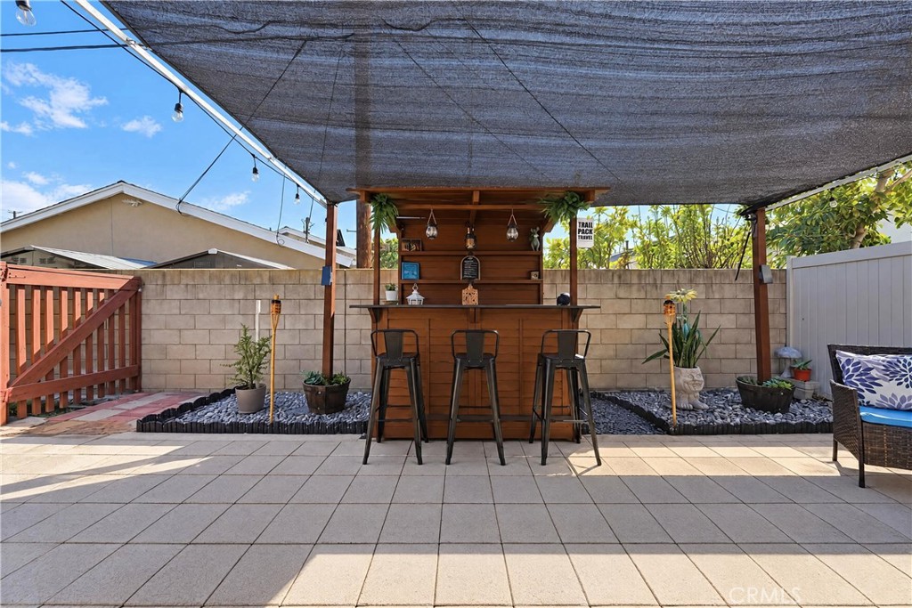 Backyard view 2 - 4572 W 5th Street, Santa Ana CA 92703 - photo 16