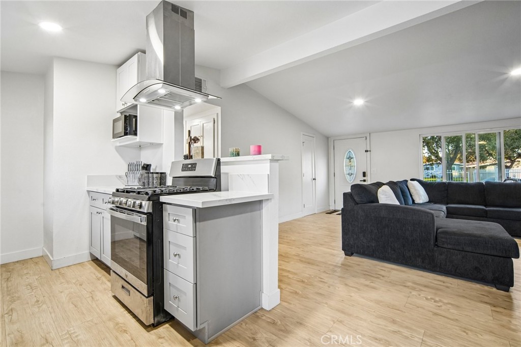 KITCHEN/LIVING ROOM - 502 E Wilshire, Santa Ana CA 92707 - photo 9