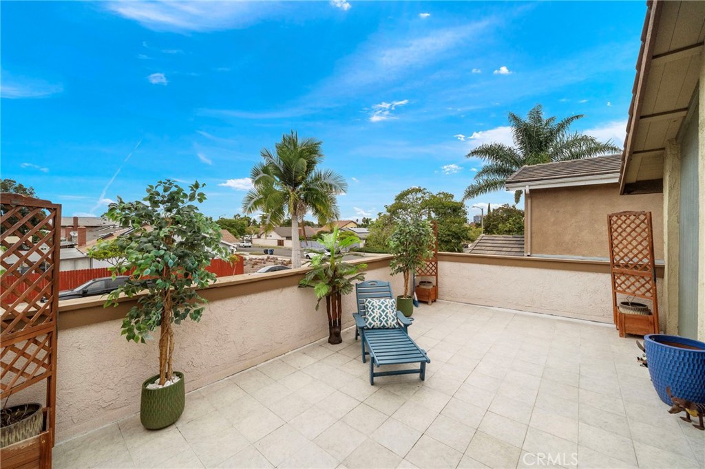 Giant Balcony off the Primary Suite that Overlooks the Neighborhood - 622 W Alpine Avenue, Santa Ana CA 92707 - photo 23