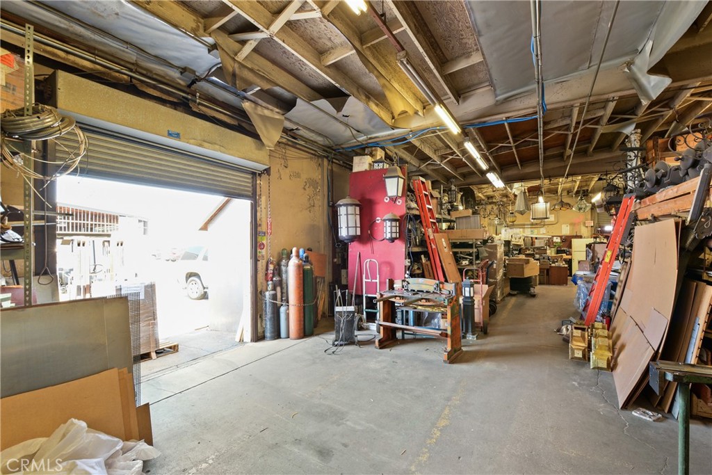 Interior side work area with roll-up - 623 Young Street, Santa Ana CA 92705 - photo 4