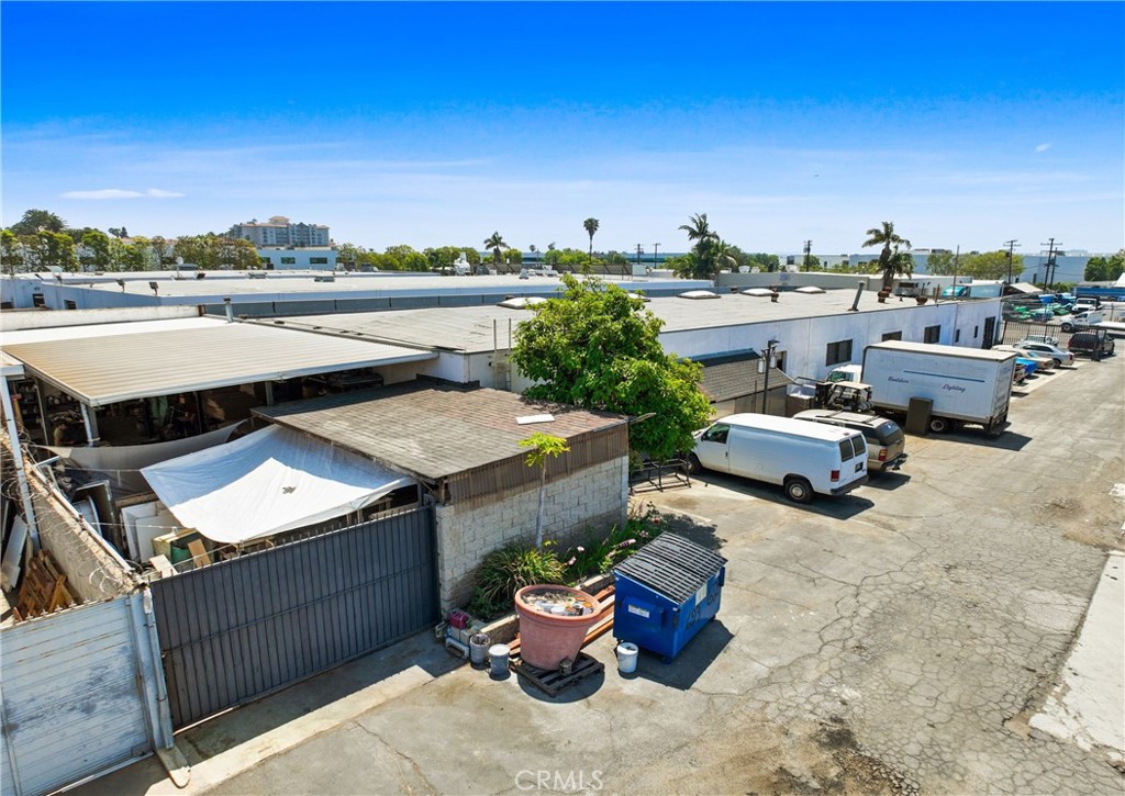 Aerial side rear gate - 623 Young Street, Santa Ana CA 92705 - photo 16
