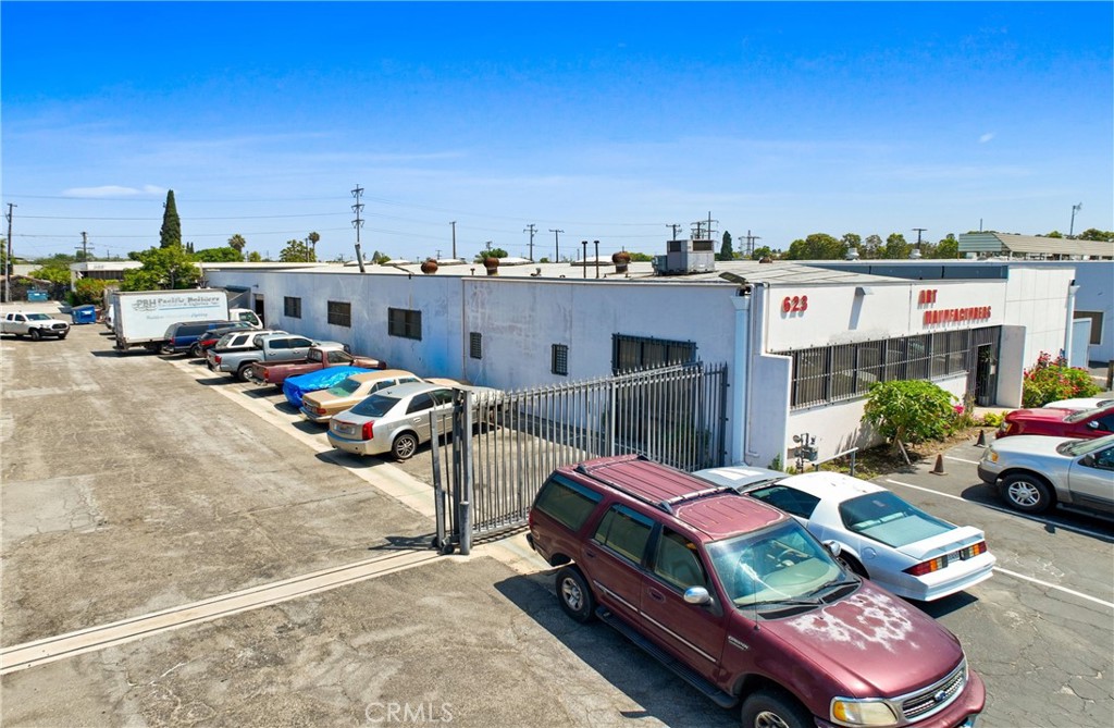 Aerial side view front - 623 Young Street, Santa Ana CA 92705 - photo 17