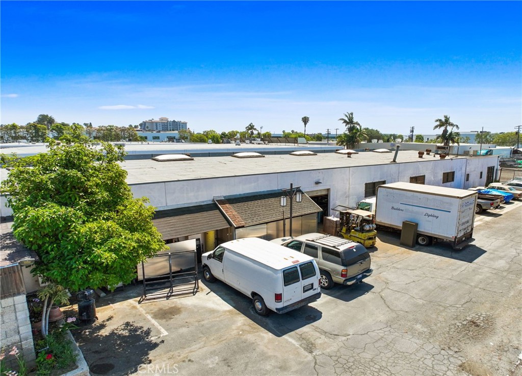 Aerial side view rear - 623 Young Street, Santa Ana CA 92705 - photo 19