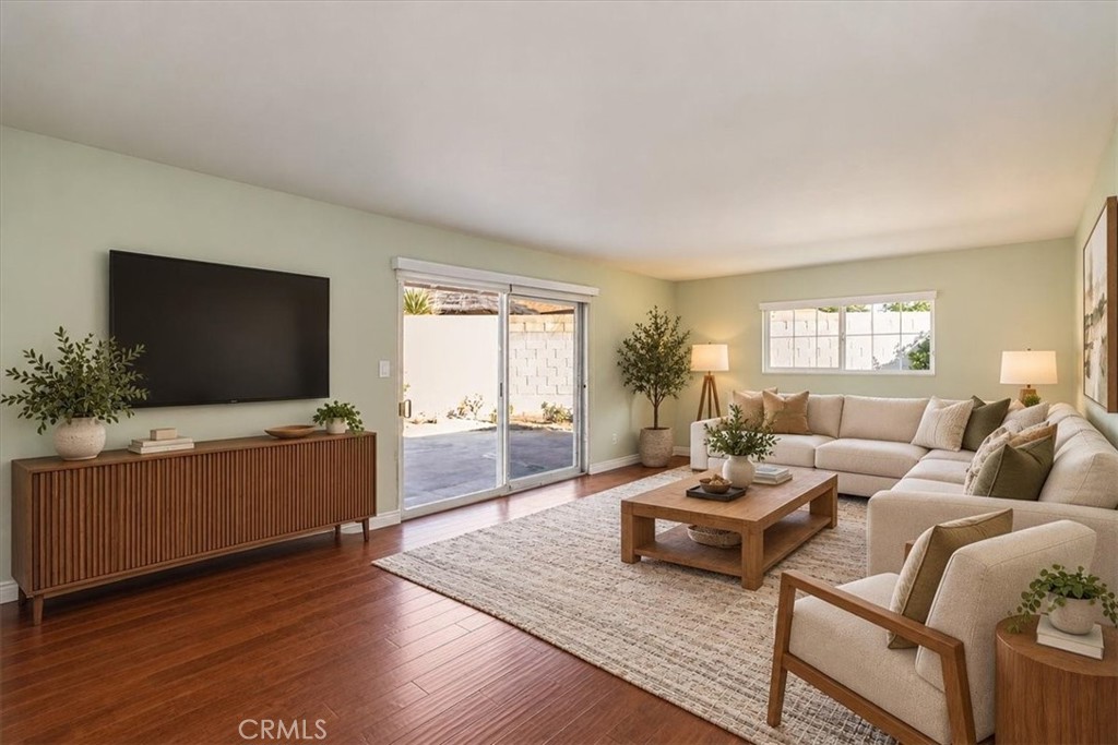 virtual staging living room - 702 S Arapaho, Santa Ana CA 92704 - photo 5