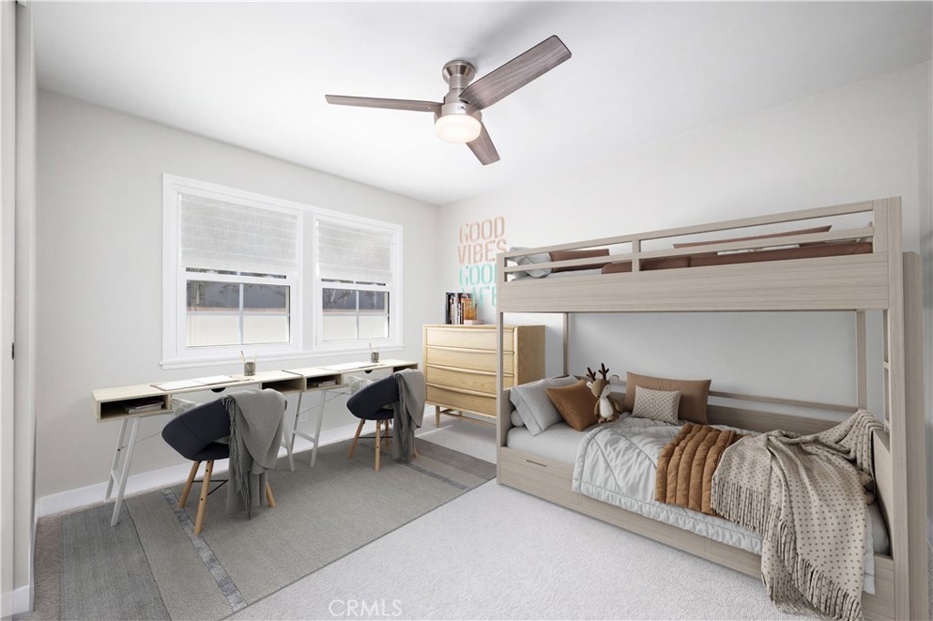 Virtual staged 3rd bedroom - 1200 Catalina Avenue, Seal Beach CA 90740 - photo 24