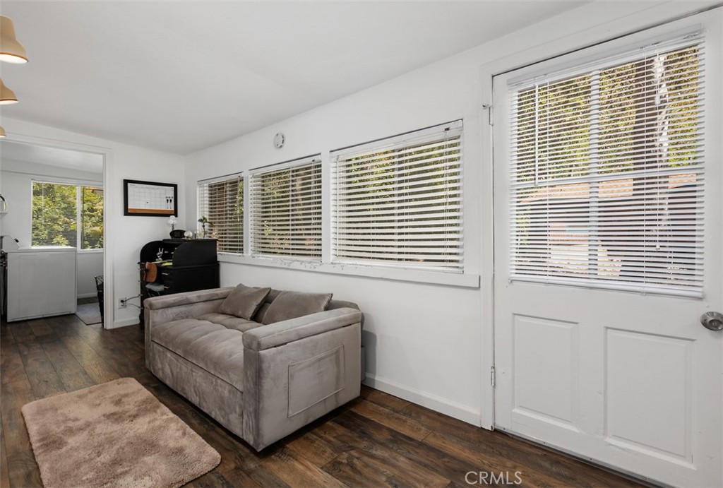 3rd bedroom - being used an office & guest room. Also has a separate entrance & a private bathroom. - 29501 Silverado Canyon Road, Silverado Canyon CA 92676 - photo 28
