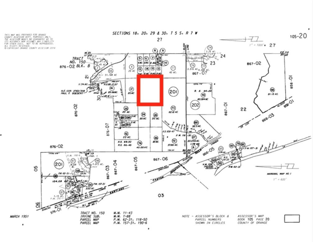 Plot map - 16 Williams Canyon, Silverado CA 92676 - photo 4