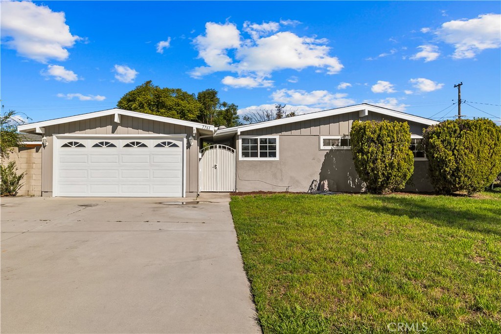 From Street, ample driveway - 7761 Davmor, Stanton CA 90680 - photo 1