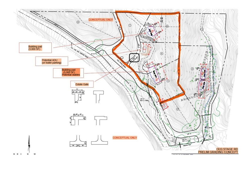 4 Lot Conceptual Plan ID - 30221 4 Lot Old Stage Road, Trabuco Canyon CA 92676 - photo 13