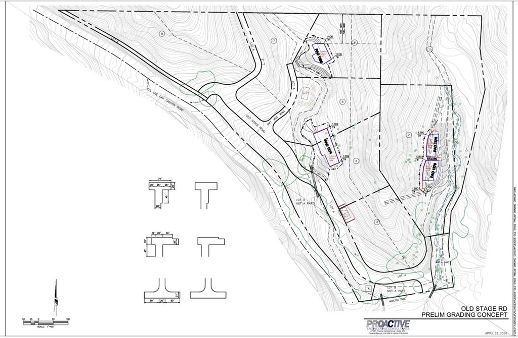 3 Lot Conceptual Plan - 30221 4 Lot Old Stage Road, Trabuco Canyon CA 92676 - photo 15