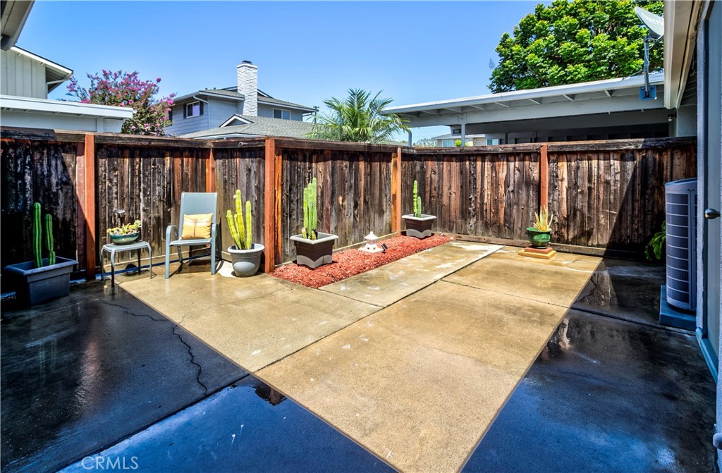 Spacious back patio with areas for dining and gardening - 1159 E 1st, Tustin CA 92780 - photo 13