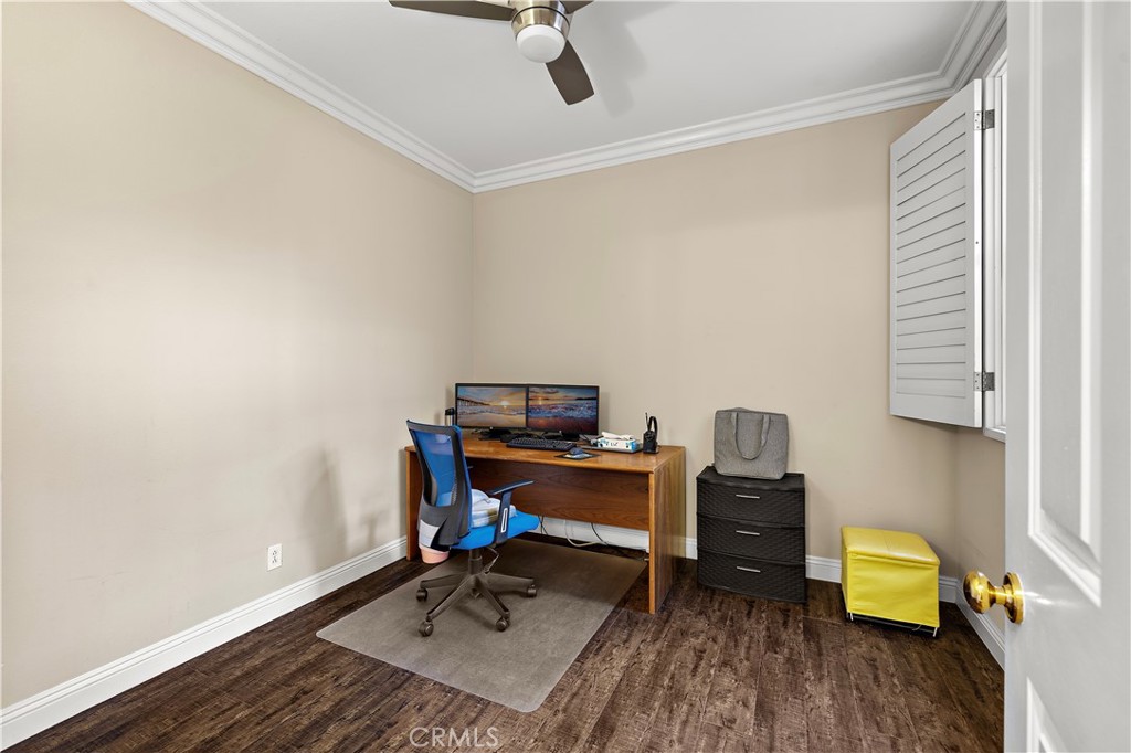 Downstairs Bedroom being used as an office - 13462 Savanna, Tustin CA 92782 - photo 14