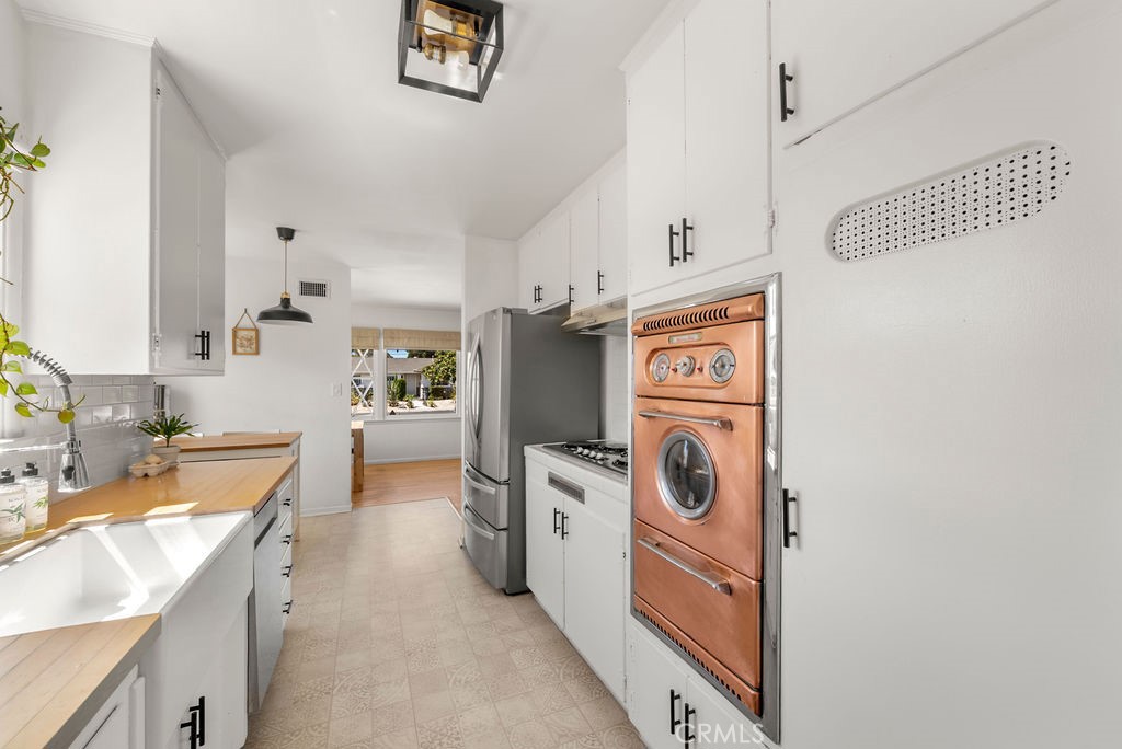 Galley Kitchen and Copper Oven - 14752 Romanza, Tustin CA 92780 - photo 12