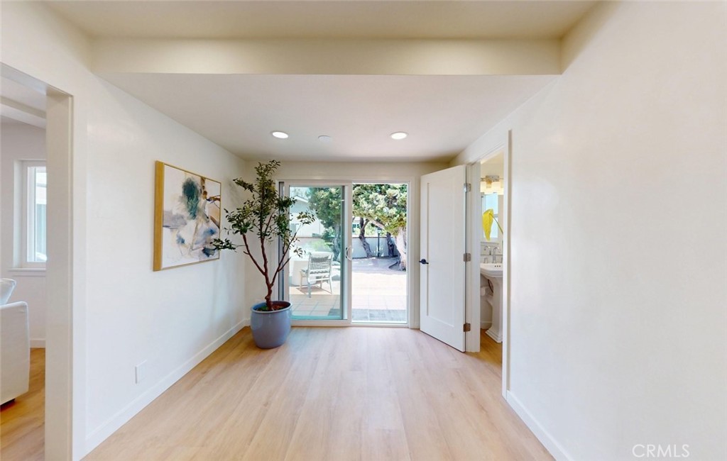 Kitchen exit to rear - 17341 Roseleaf, Tustin CA 92780 - photo 17