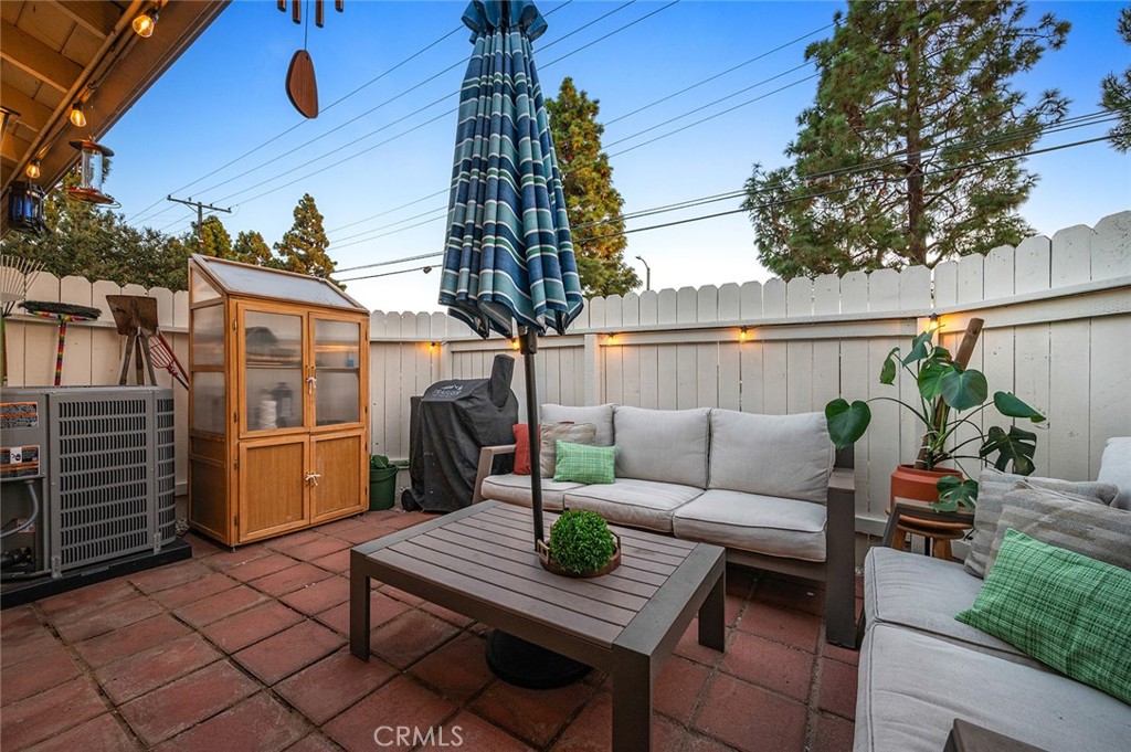 Private patio with plenty of room to relax, BBQ and enjoy the outdoor space - 1881 Mitchell Avenue 135, Tustin CA 92780 - photo 31