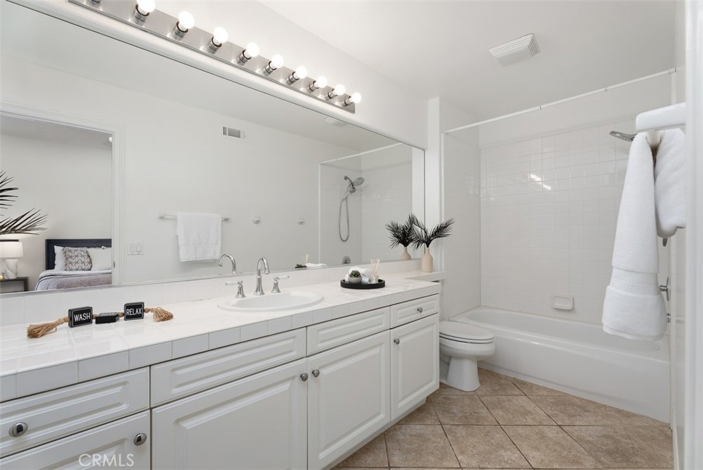 Oversized bathroom on main floor - 2150 Chandler Drive, Tustin CA 92782 - photo 20