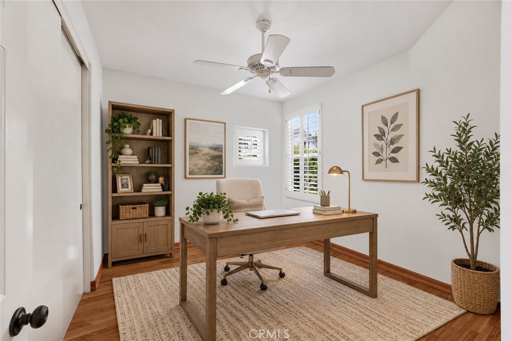 Bedroom/Office - Virtually Staged - 2588 Thorman, Tustin CA 92782 - photo 12