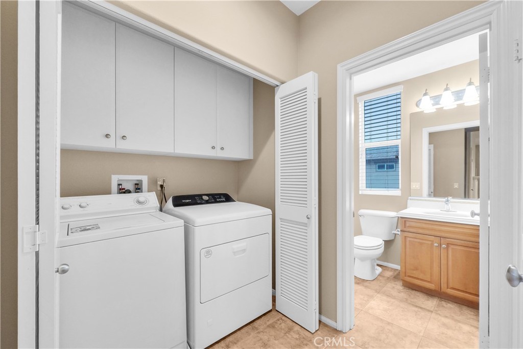 laundry area at 2nd floor - 284 Tustin Field Drive, Tustin CA 92782 - photo 8
