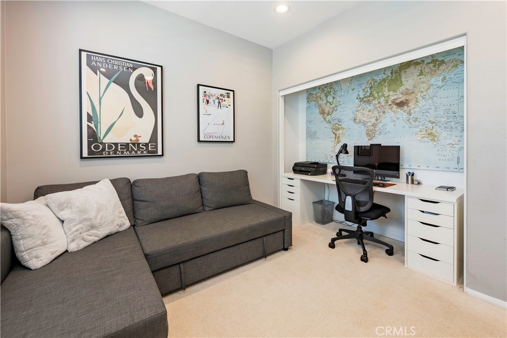 Downstairs bedroom or office. - 3216 Carrotwood, Tustin CA 92782 - photo 16