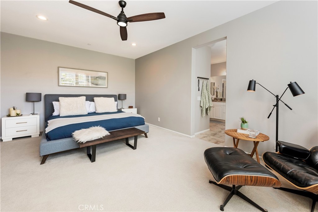 Spacious primary bedroom. - 3216 Carrotwood, Tustin CA 92782 - photo 24