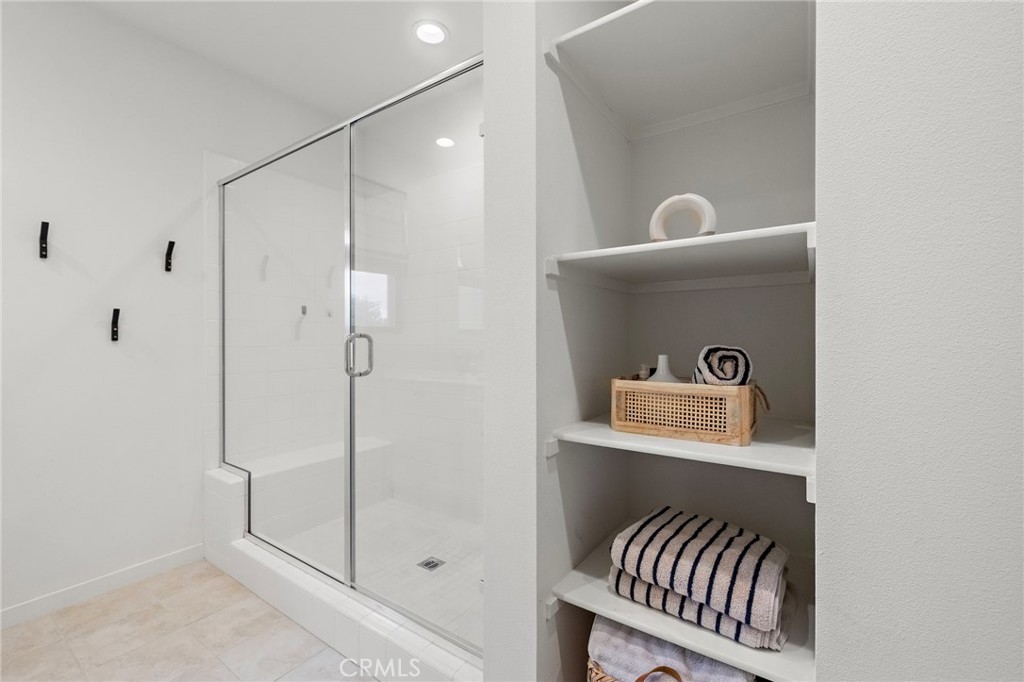 primary bath walk-in shower - 605 Handley Court, Tustin CA 92780 - photo 20