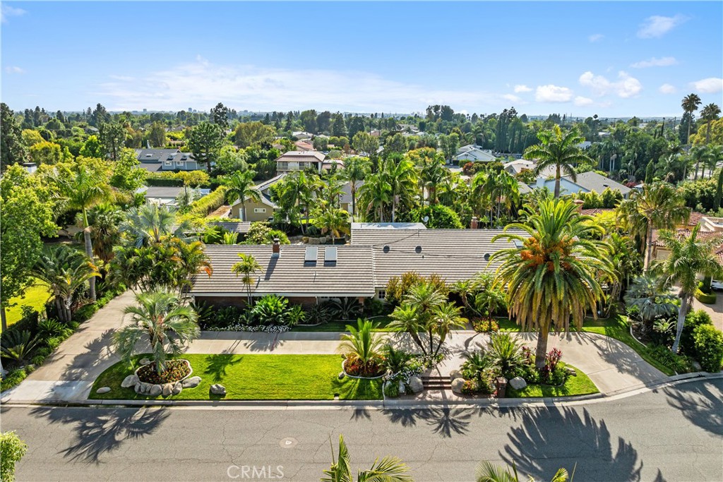 Aireal VIew of the home - 10371 Balliet Drive, Villa Park CA 92861 - photo 34