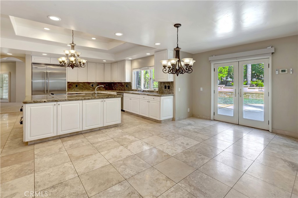 Huge Kitchen, access to patio - 10762 Center Drive, Villa Park CA 92861 - photo 11