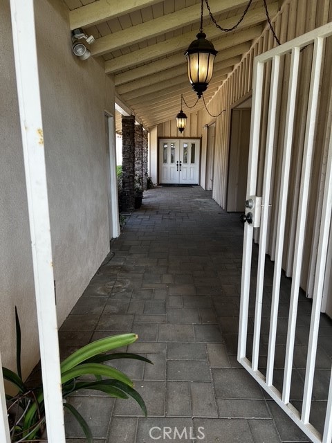 Gated entry to front door - 18411 Jocotal, Villa Park CA 92861 - photo 2