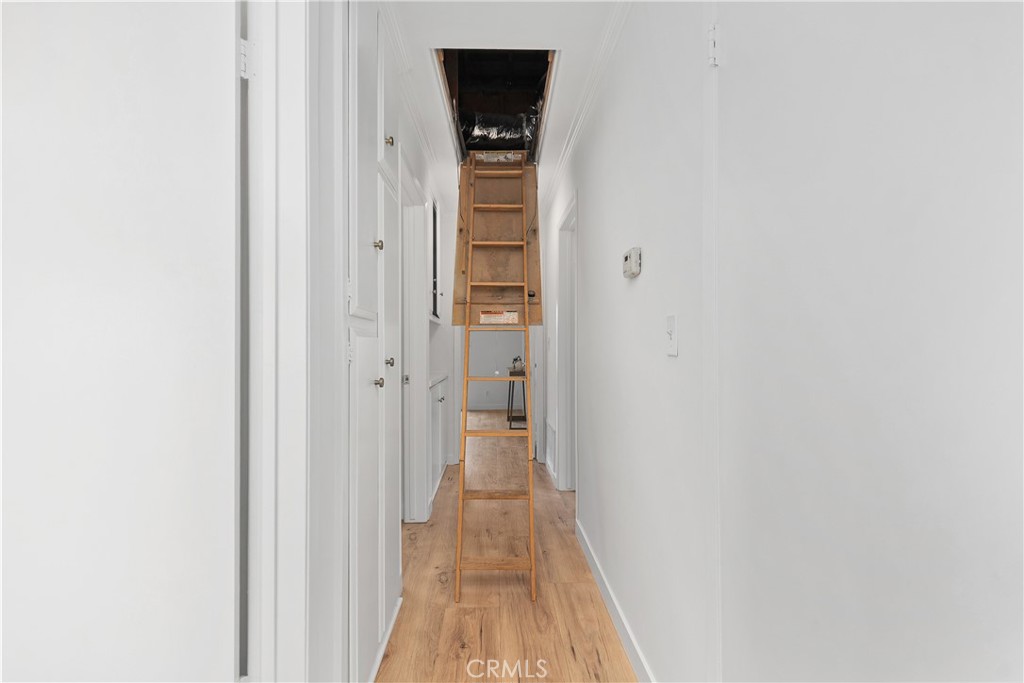 Pull down large storage in attic with lightting - 5171 Blackpool Road, Westminster CA 92683 - photo 37