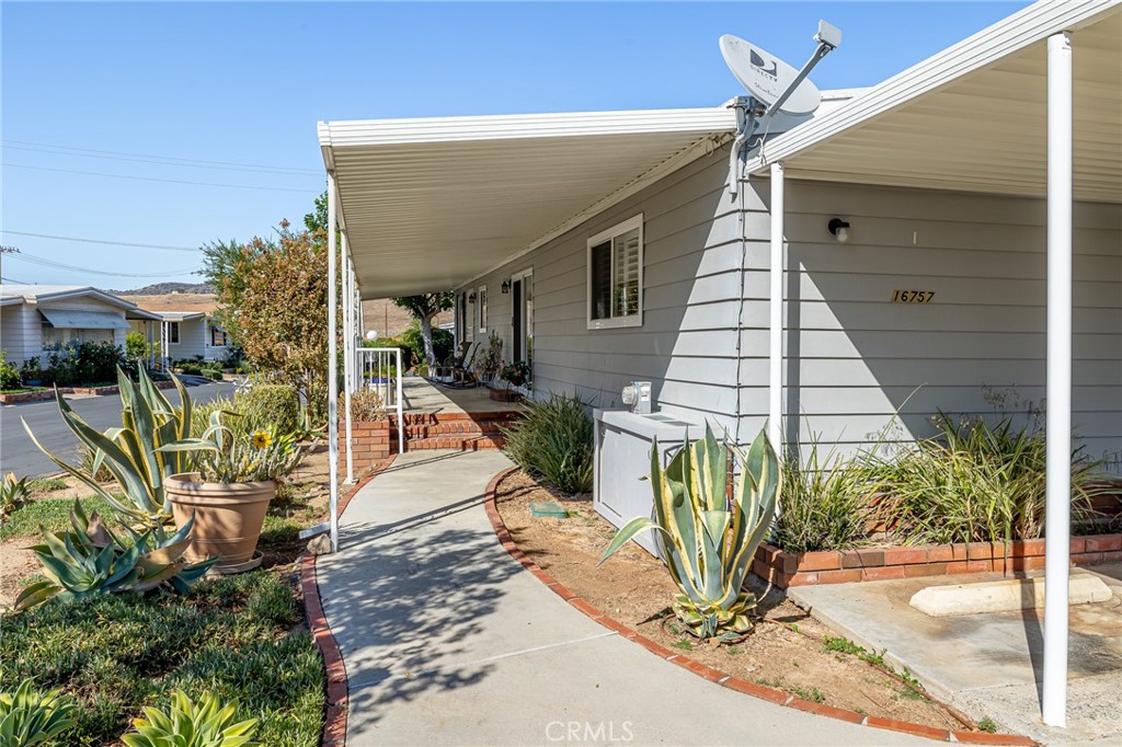 Extra Large Patio and Entryway into the home. - 16757 Lake Terrace Way, Yorba Linda CA 92886 - photo 4