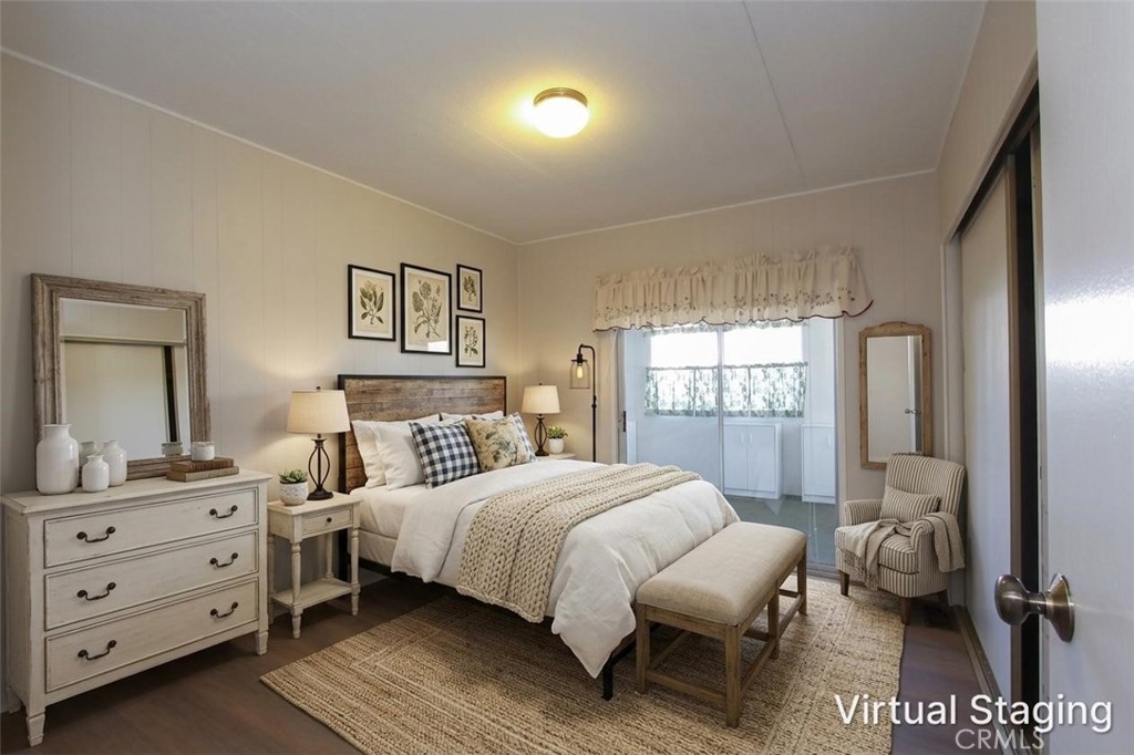 Virtually staged bedroom - 16959 Lake Park, Yorba Linda CA 92886 - photo 12