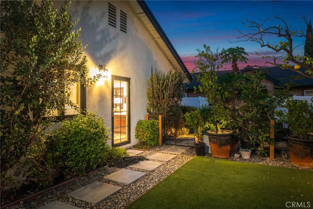 Back view of main primary suite and garden area. - 17052 El Cajon Avenue, Yorba Linda CA 92886 - photo 59