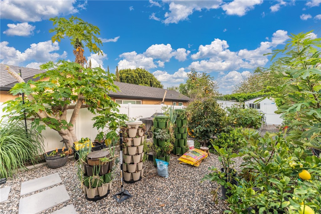 Garden and chicken area - 17052 El Cajon Avenue, Yorba Linda CA 92886 - photo 60