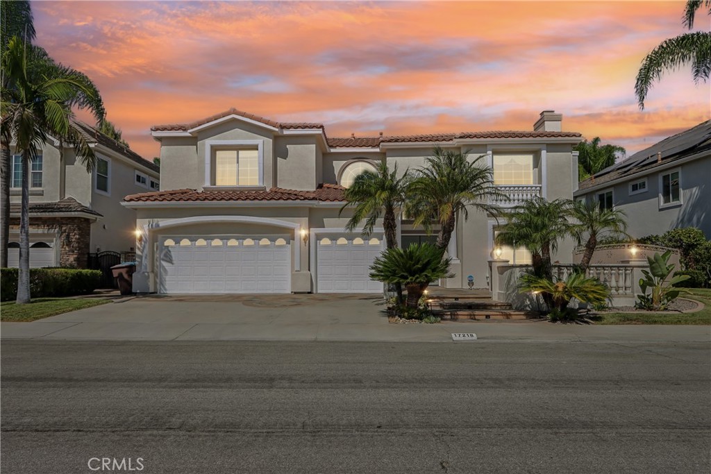 Twilight Front - AI Enhanced - 17218 Blue Spruce, Yorba Linda CA 92886 - photo 5