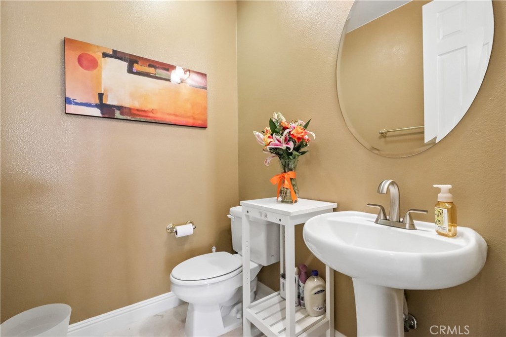 1st floor bathroom - 17218 Blue Spruce, Yorba Linda CA 92886 - photo 32