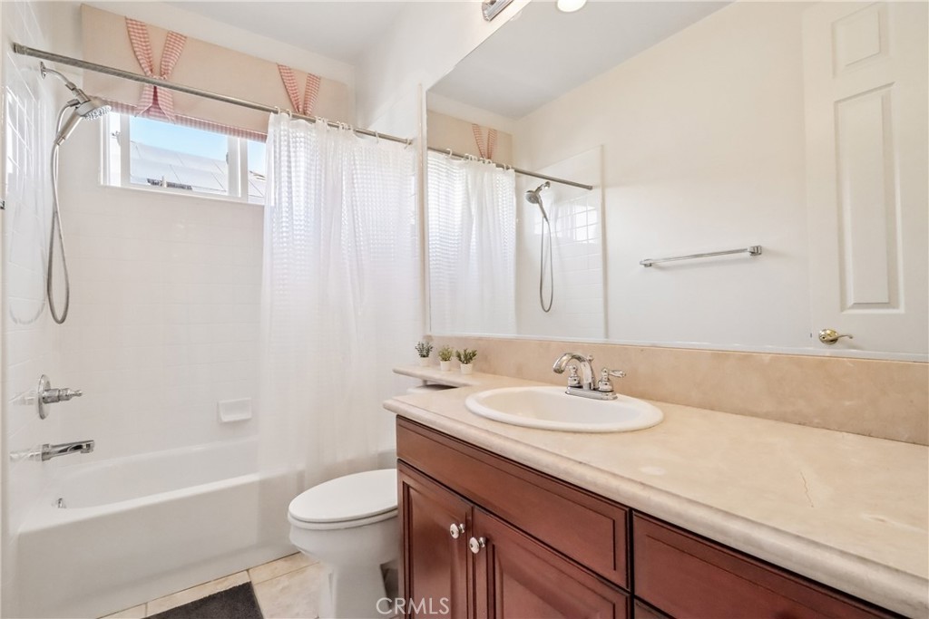 2nd floor room #4 bathroom - 17218 Blue Spruce, Yorba Linda CA 92886 - photo 46