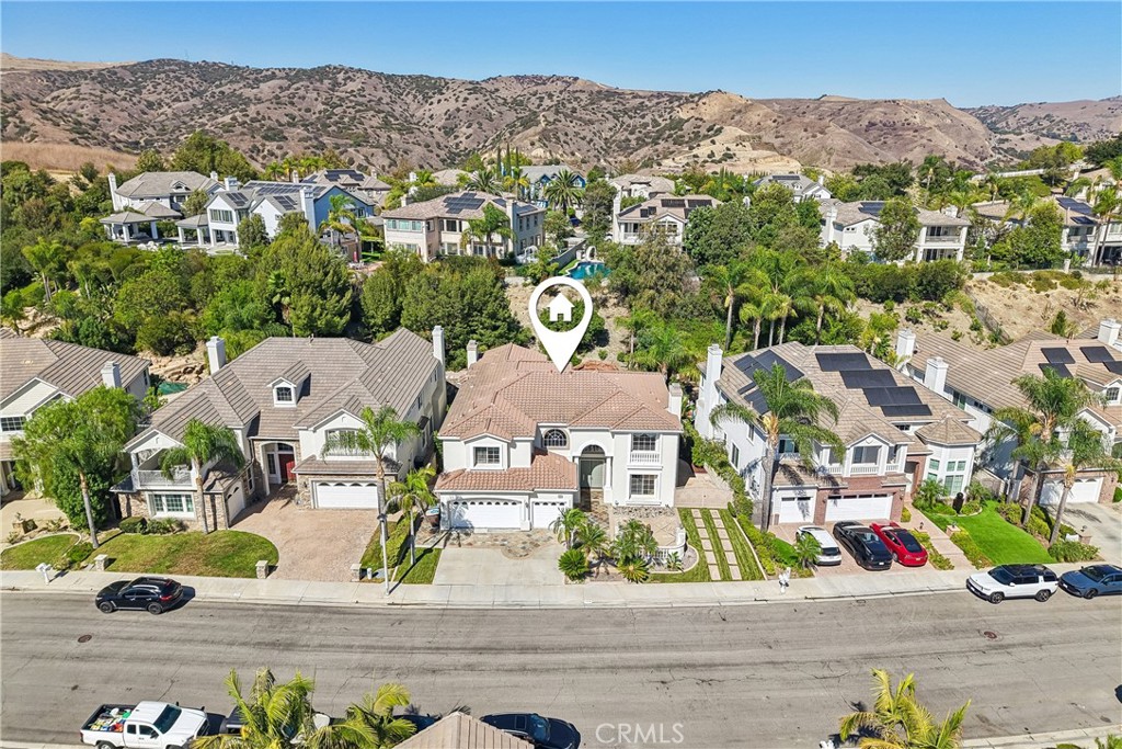 Aerial view - front - 17218 Blue Spruce, Yorba Linda CA 92886 - photo 67