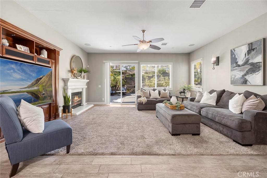 Family room that opens to kitchen and backyard - 18705 Turfway Park, Yorba Linda CA 92886 - photo 1