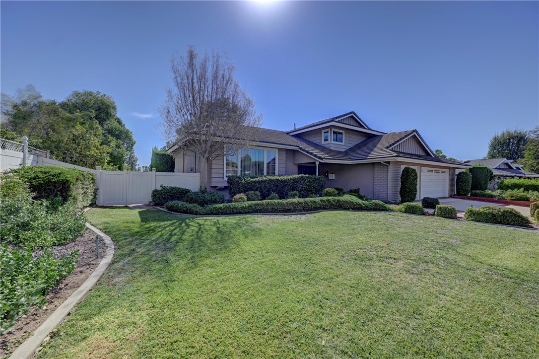 The space on the left side of the property is an option for RV potential. - 19402 Old Ranch, Yorba Linda CA 92886 - photo 8