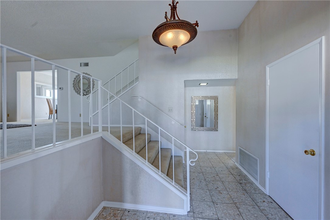 Light and bright entry onto easy care tile flooring. - 19402 Old Ranch, Yorba Linda CA 92886 - photo 10