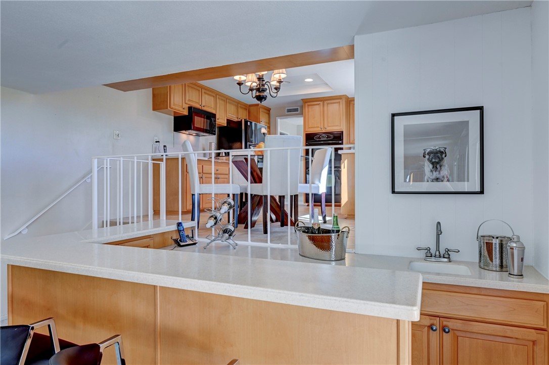 Wet bar in the den. - 19402 Old Ranch, Yorba Linda CA 92886 - photo 19