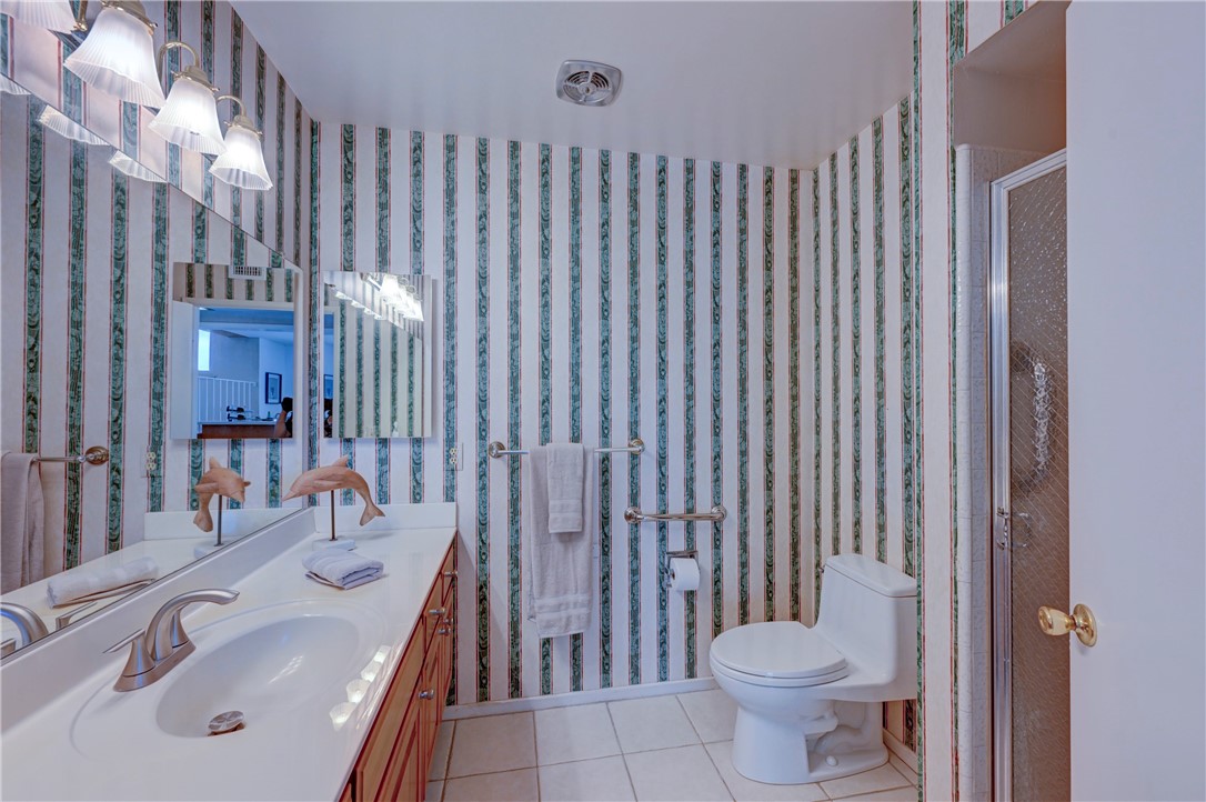 Downstairs full bath. - 19402 Old Ranch, Yorba Linda CA 92886 - photo 21