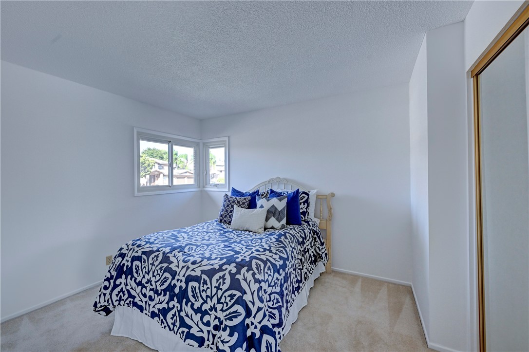Bedroom #4 also has mirrored wardrobe doors. - 19402 Old Ranch, Yorba Linda CA 92886 - photo 27