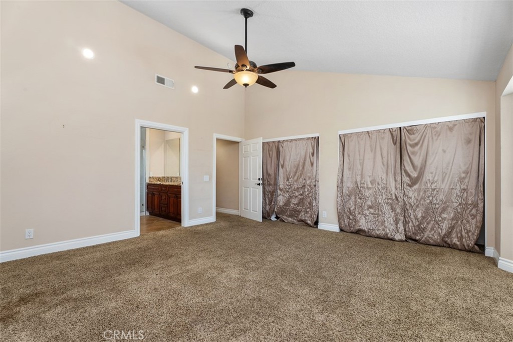 Primary suite with multiple closets. - 21674 Calle Alcazar, Yorba Linda CA 92887 - photo 23