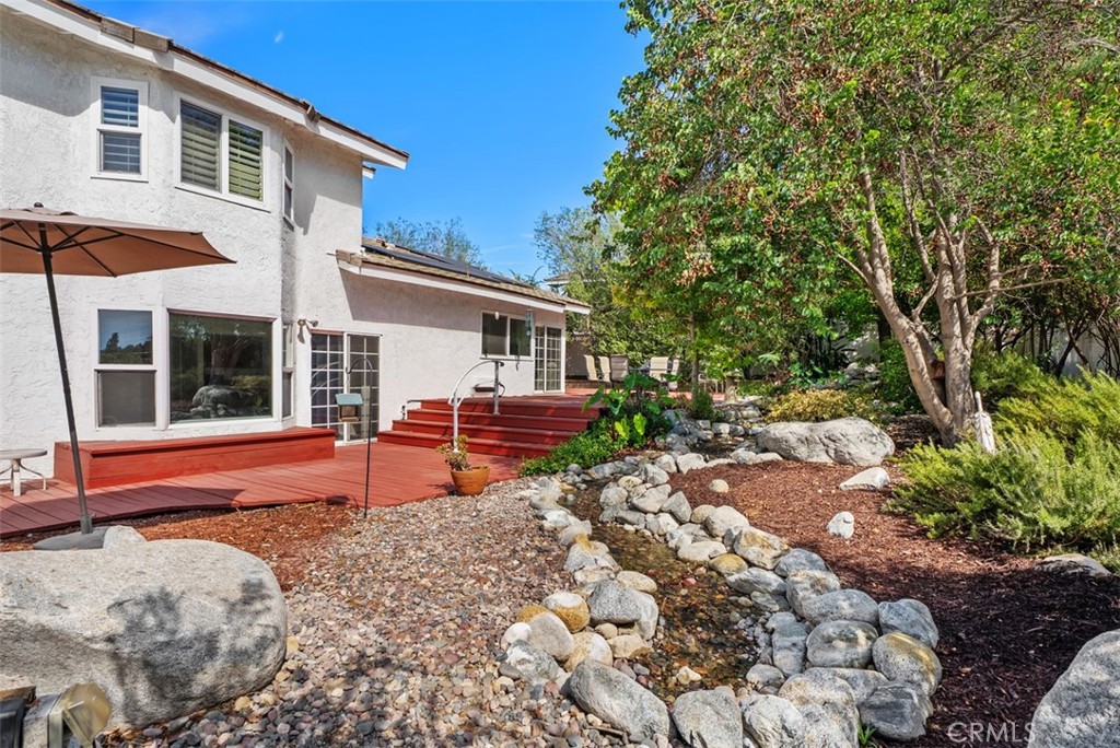 This backyard is very quiet. - 21674 Calle Alcazar, Yorba Linda CA 92887 - photo 32