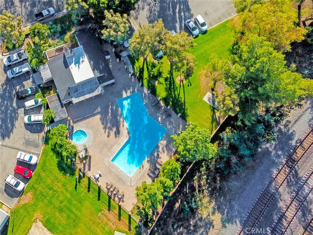 The association club house, pool and spa. - 23472 Cambridge Road 297, Yorba Linda CA 92887 - photo 29