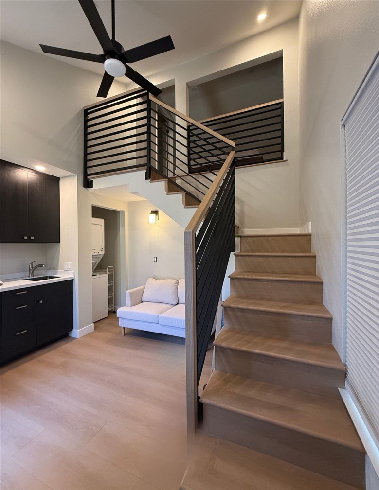 Great floorplan with a staircase to loft bedroom. - 25520 Aragon JR ADU, Yorba Linda CA 92887 - photo 9