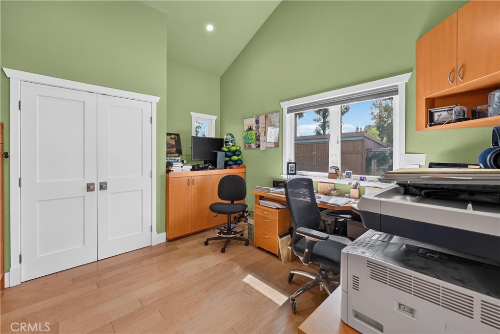 Office off of primary ensuite that has its own entrance from the backyard. - 4771 Palm Avenue, Yorba Linda CA 92886 - photo 38
